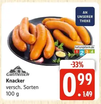 Marktkauf Gutfleisch knacker Angebot