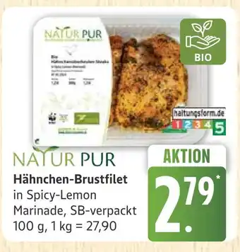 Marktkauf Natur pur hähnchen-brustfilet Angebot