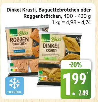 Marktkauf Edeka bio dinkel krusti Angebot