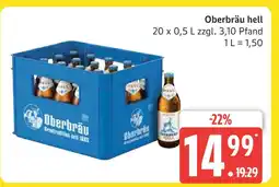 Marktkauf Oberbräu oberbräu hell Angebot