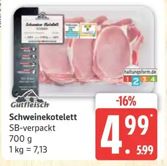 Marktkauf Gutfleisch schweinekotelett Angebot