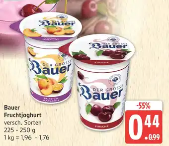 Marktkauf Bauer fruchtjoghurt Angebot