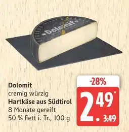Marktkauf Dolomit hartkäse Angebot