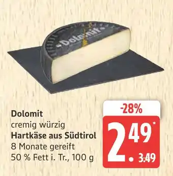 Marktkauf Dolomit hartkäse Angebot