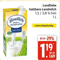 Marktkauf Landliebe haltbare landmilch Angebot