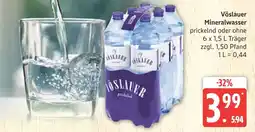 Marktkauf Vöslauer mineralwasser Angebot