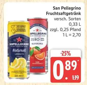 Marktkauf San pellegrino fruchtsaftgetränk Angebot