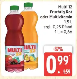 Marktkauf Multi fruchtig rot oder multivitamin Angebot