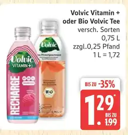 Marktkauf Volvic volvic vitamin + oder bio volvic tee Angebot