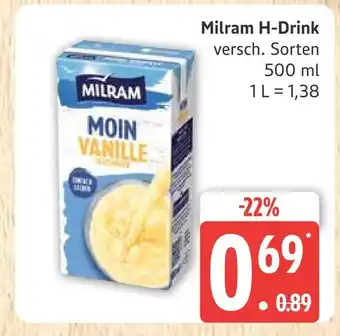 Marktkauf Milram h-drink Angebot