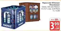 Marktkauf Magnus magnus oder wittenseer mineralwasser Angebot