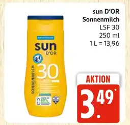 Marktkauf Sun d'or sonnenmilch Angebot
