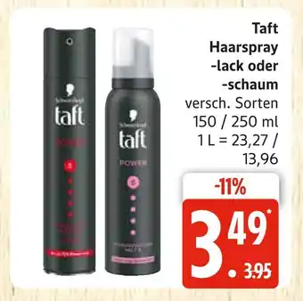 Marktkauf Taft haarspray -lack Angebot