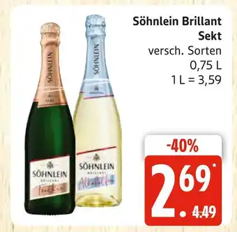Marktkauf Söhnlein brillant sekt Angebot