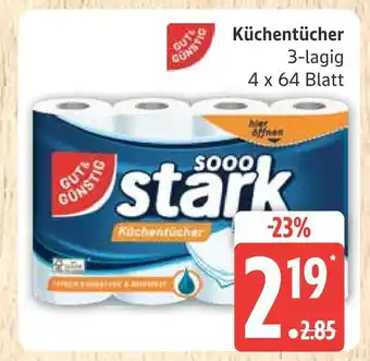 Marktkauf Gut & günstig küchentücher Angebot