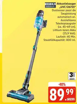 Marktkauf Edeka zuhause akkustielsauger Angebot