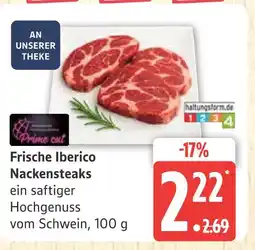 Marktkauf Prime cut frische iberico nackensteaks Angebot