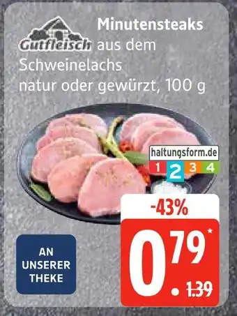 Edeka Gutfleisch minutensteaks Angebot