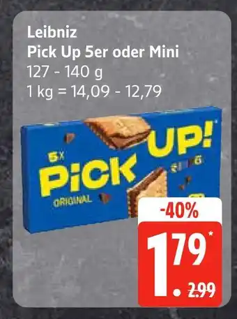 Edeka Leibniz pick up 5er Angebot