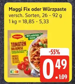 Edeka Maggi fix Angebot