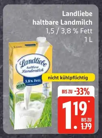 Edeka Landliebe landmilch Angebot