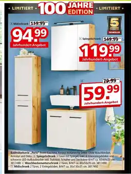 Segmüller Badmöbelserie „paris“ Angebot