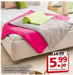 Segmüller Sommer-buntbett Angebot