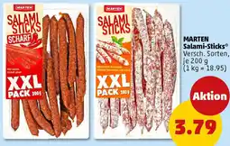 PENNY MARTEN Salami-Sticks Angebot