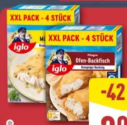 Aldi Nord Iglo Filegro Ofen Backfisch XXL Angebot