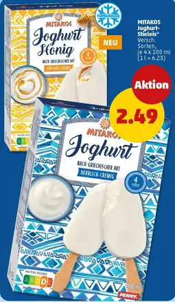 PENNY MITAKOS Joghurt Stieleis Angebot