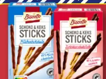 Aldi Nord Biscotto Schoko-&- Keks-Sticks Angebot