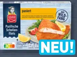 Aldi Nord Golden Seafood Pazifische Schollenfilets Angebot
