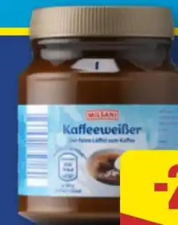 Aldi Nord Milsani Kaffeeweißer Angebot