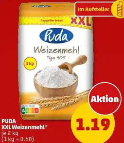 PENNY PUDA XXL Weizenmehl Angebot