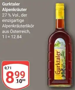 Globus Gurktaler Alpenkräuter Angebot