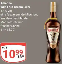 Globus Amarula Wild Fruit Cream Likör Angebot