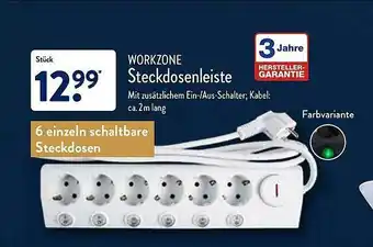 Aldi Nord Workzone Steckdosenleiste Angebot