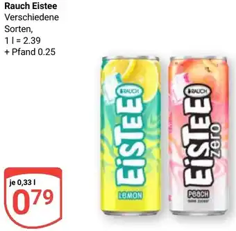 Globus Rauch Eistee Angebot