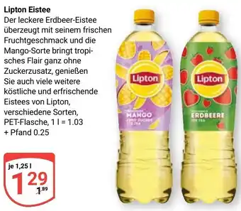 Globus Lipton Eistee Angebot