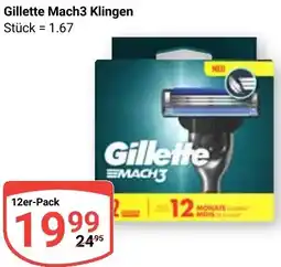Globus Gillette Mach3 Klingen Angebot