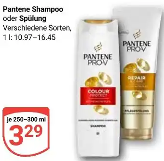 Globus Pantene Shampoo oder Spülung Angebot