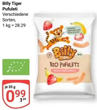 Globus Billy Tiger Pufuleti Angebot