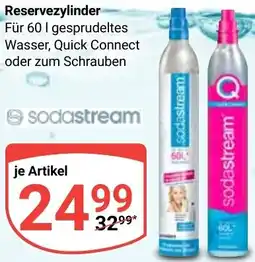 Globus Sodastream Reservezylinder Angebot