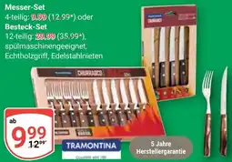 Globus TRAMONTINA Messer-Set oder Besteck Set Angebot