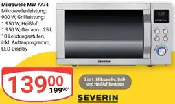 Globus SEVERIN Mikrowelle MW 7774 Angebot