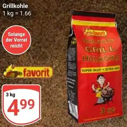 Globus favorit Grillkohle Angebot