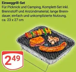 Globus Einweggrill-Set Angebot