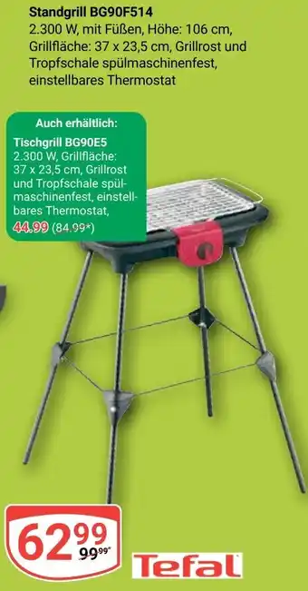 Globus Tefal Standgrill BG90F514 Angebot