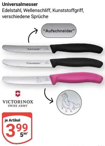 Globus VICTORINOX Universalmesser Angebot