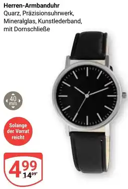 Globus Herren-Armbanduhr Angebot